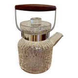 Scandinavian design glass teapot 1950.