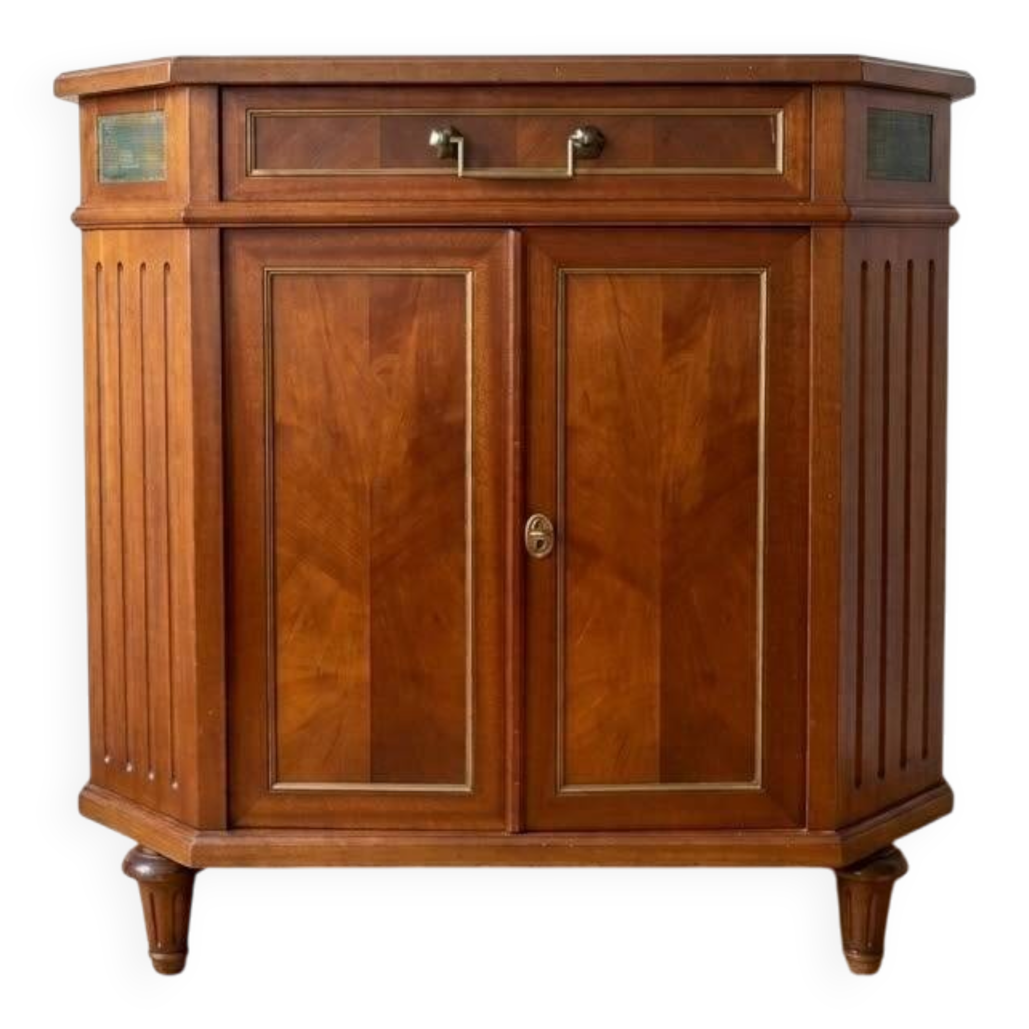 Small buffet inspired by the Directory – Wood and brass