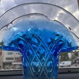 Vase en verre d'art, style années 1960 - Tchécoslovaquie