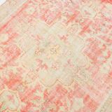 5x8 Pale Red & Cream Vintage Area Rug, 153x256Cm