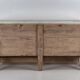 Old white wooden sideboard (circa 1870)