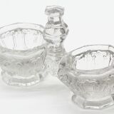 Vintage pressed glass salt shaker