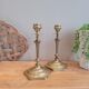 La Redoute x Selency pair of brass candle holders 09