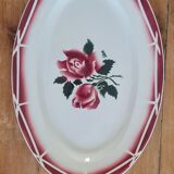 Vintage earthenware serving dish