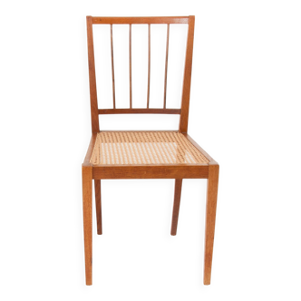 Two elegant Werkstätte Hagenauer M006 chairs by Julius Jirasek, Austria, 1930.