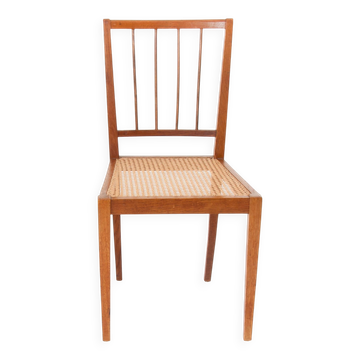 Two elegant Werkstätte Hagenauer M006 chairs by Julius Jirasek, Austria, 1930.