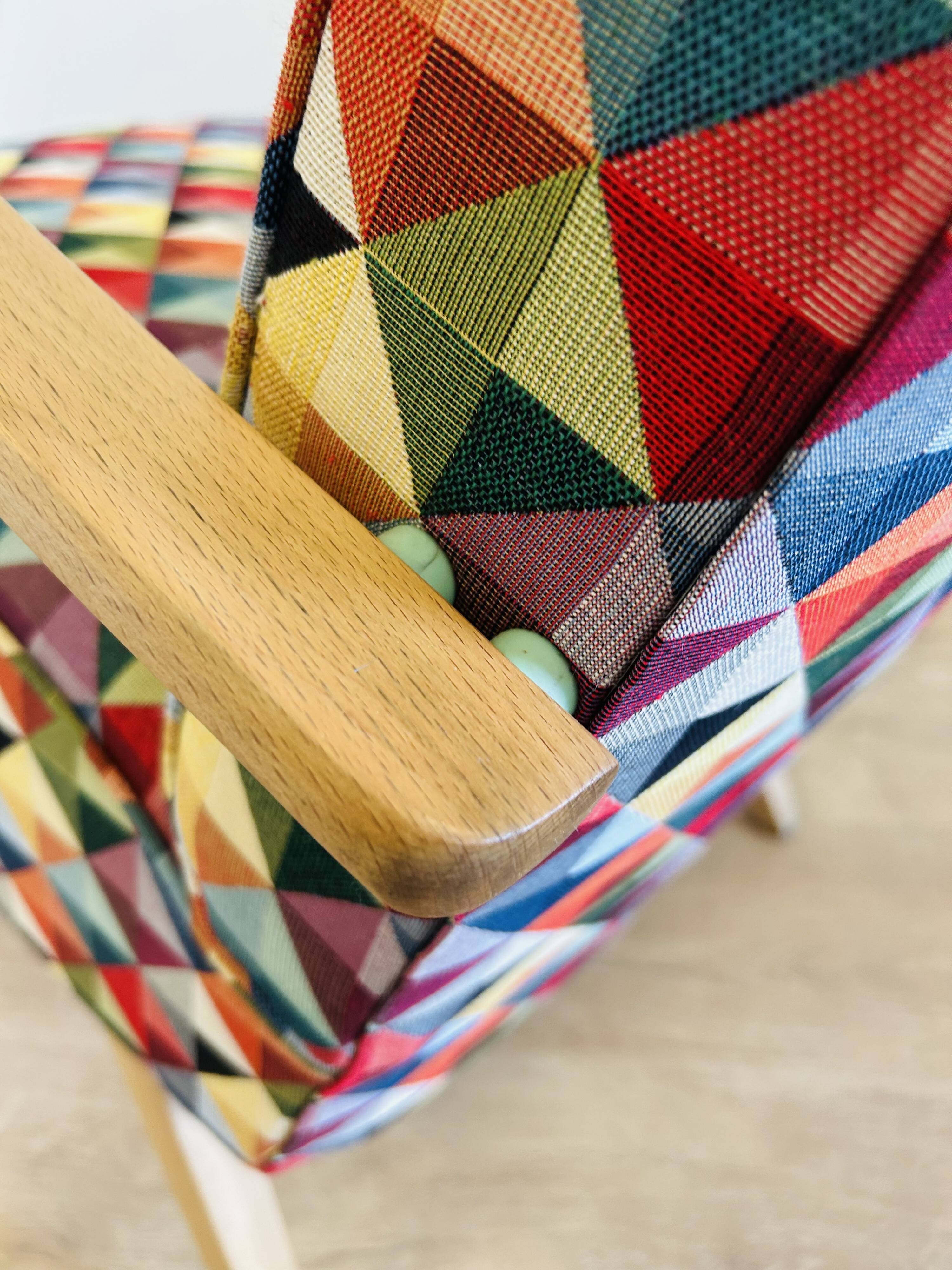 Lounge Arm Chai by Jaroslav Šmidek for Ton, Czechoslovakia 1960’s