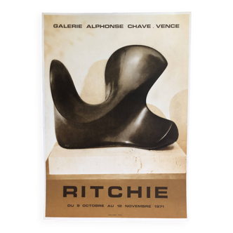 Ritchie Poster Alphonse Chave Vence Gallery 1971