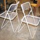Set of two folding chairs Ted Net by Niels Gammelgaard
