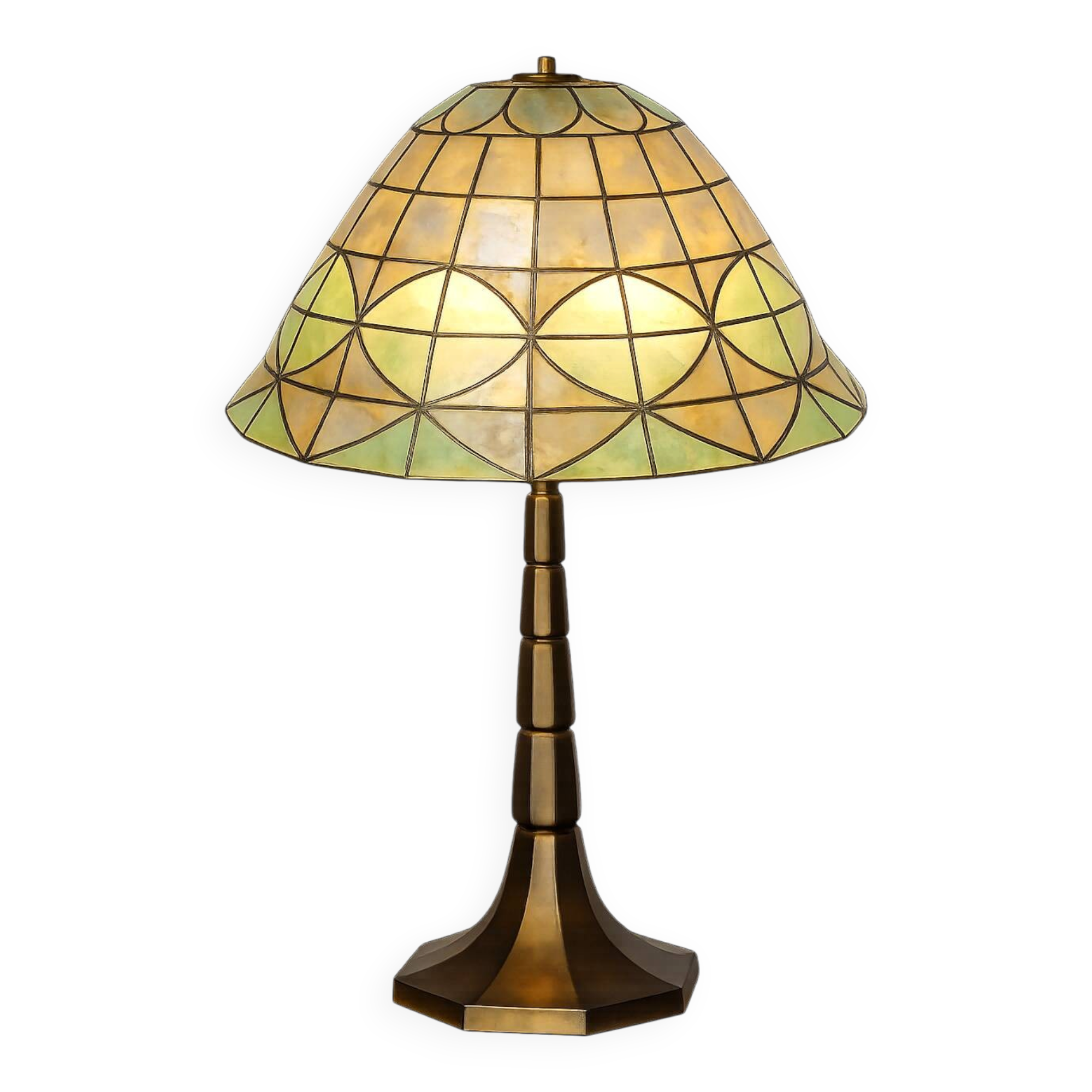 Tiffany-style table lamp