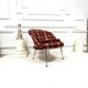 Fauteuil vintage écossais