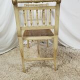 Old caned Louis XV style seat