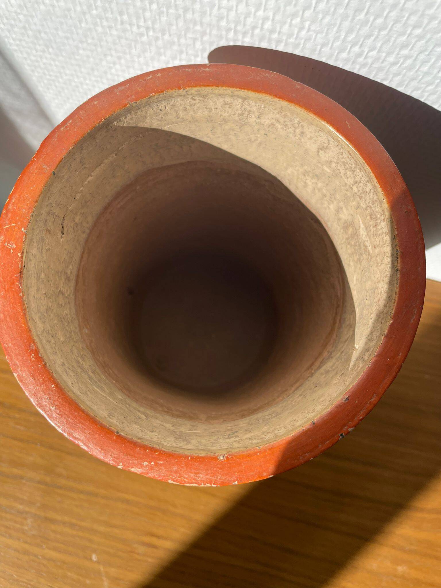 Handcrafted reproduction of Mayan vase / pottery