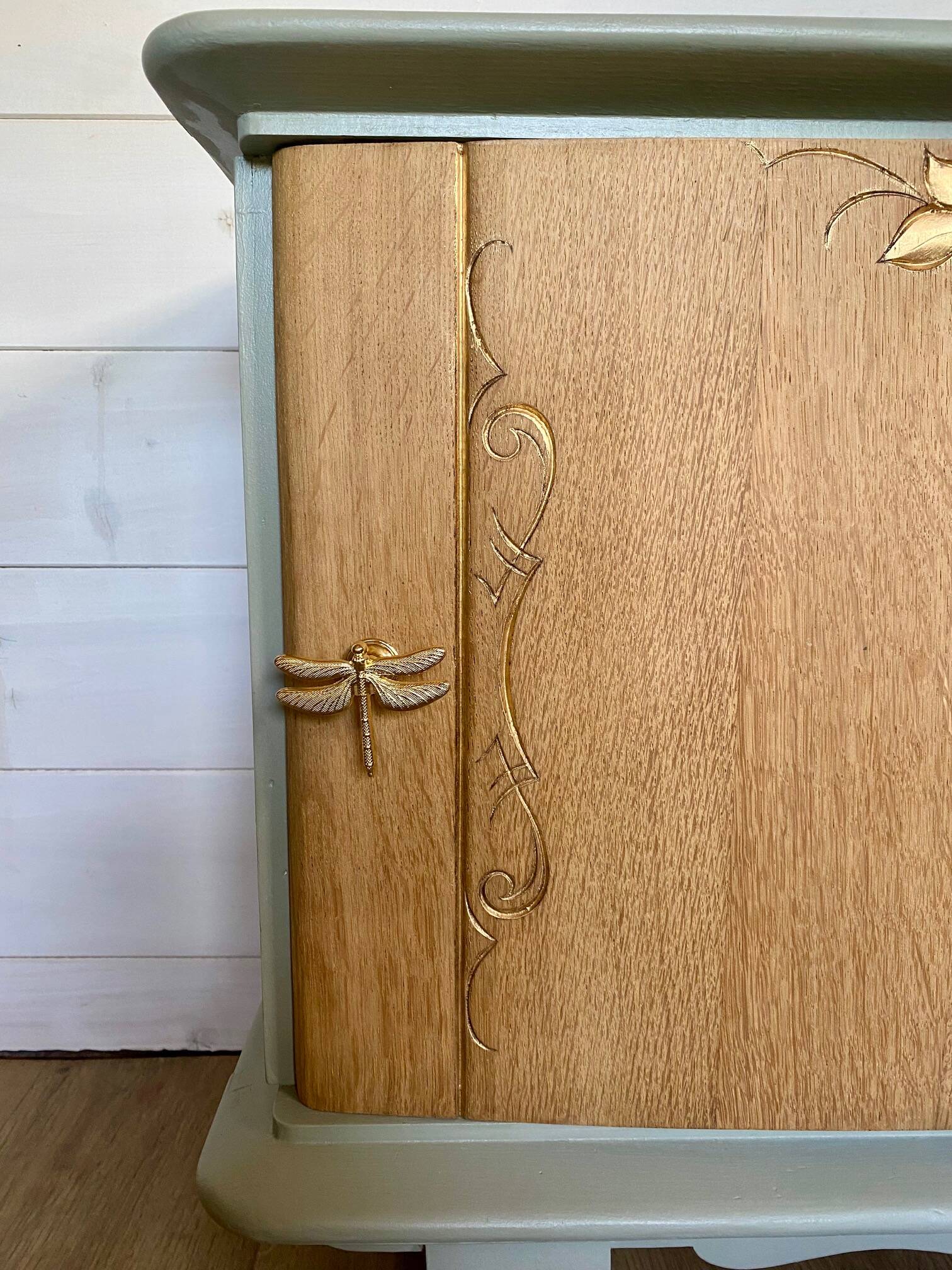 Revamped Art Deco bedside table