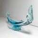 Murano Glass Ash Tray in Gondola Shape -1980s