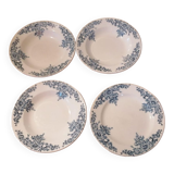 Lot d'assiettes terres de fer