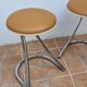 Paire de tabourets "Z" vintage Mirima France
