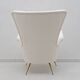Art Dèco Italian Lounge Armchair from 50s,