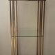 Belgo Chrom shelf 23kt gold plated from the 70s