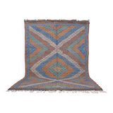 Oversize Handwoven Oushak Kilim Rug sku1897