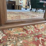 Art Deco mirror in restored walnut
