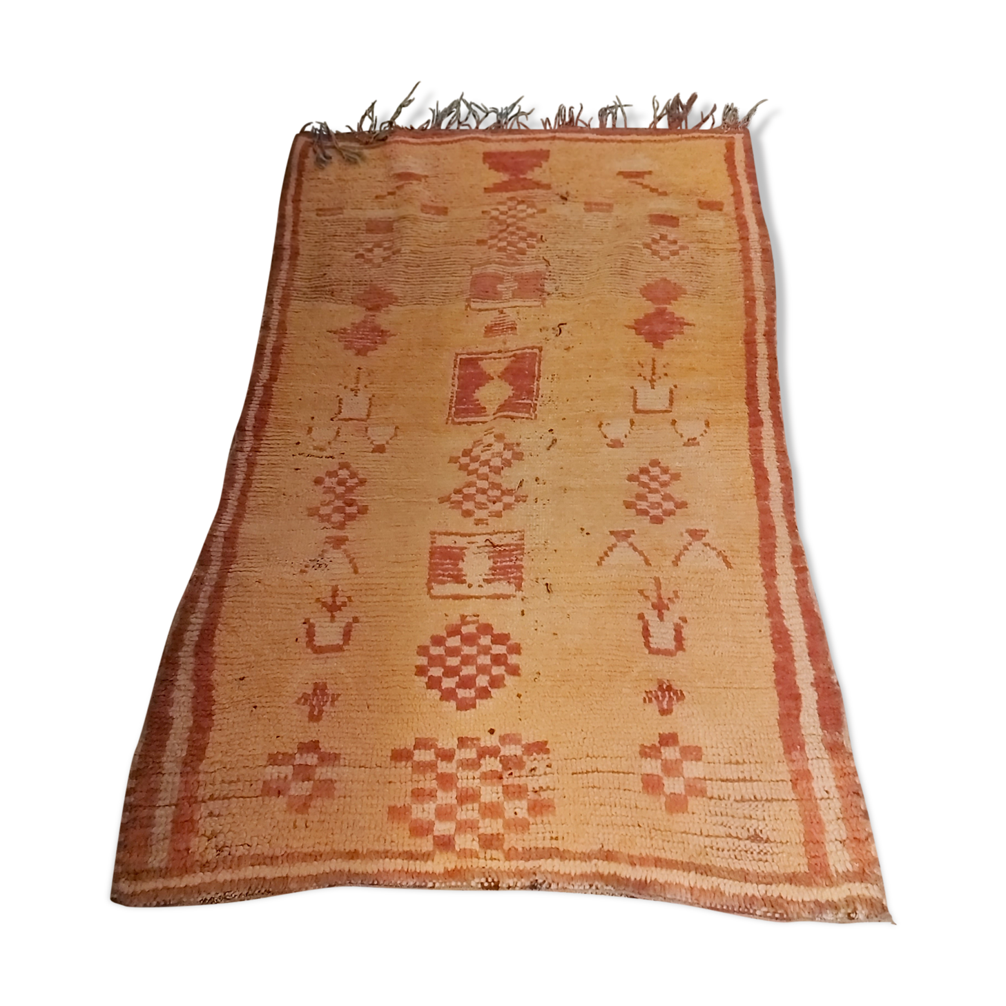 Vintage moroccan boujaad carpet 100x160cm