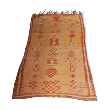 Vintage moroccan boujaad carpet 100x160cm