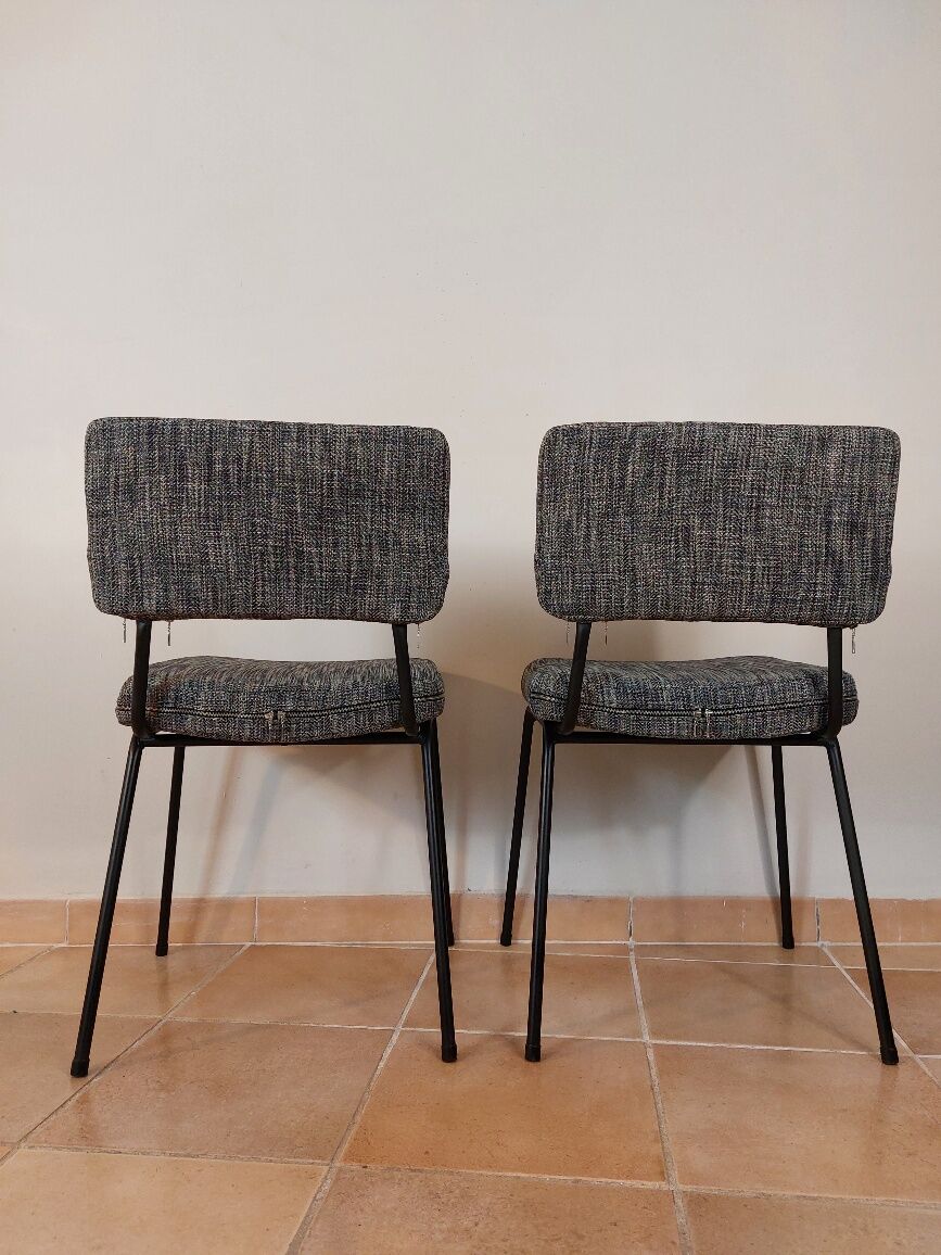 Set de 4 chaises design André Simard, édition Airborne, 1960