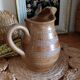 Small vintage stoneware pitcher