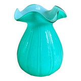 Vase en verre soufflé