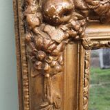 Old 19th century mirror 68x92cm