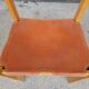 Vintage elm chair by Maison Regain, France 1980