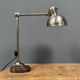 Polished Kaiser idell model 6726 workshop table lamp from the 1930s