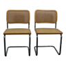 Pair of Cesca b32 chairs by Marcel Breuer