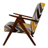 Vintage ethnic chic armchair modern design