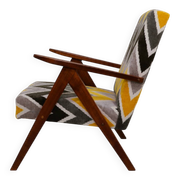 Fauteuil vintage ethnique chic modern design
