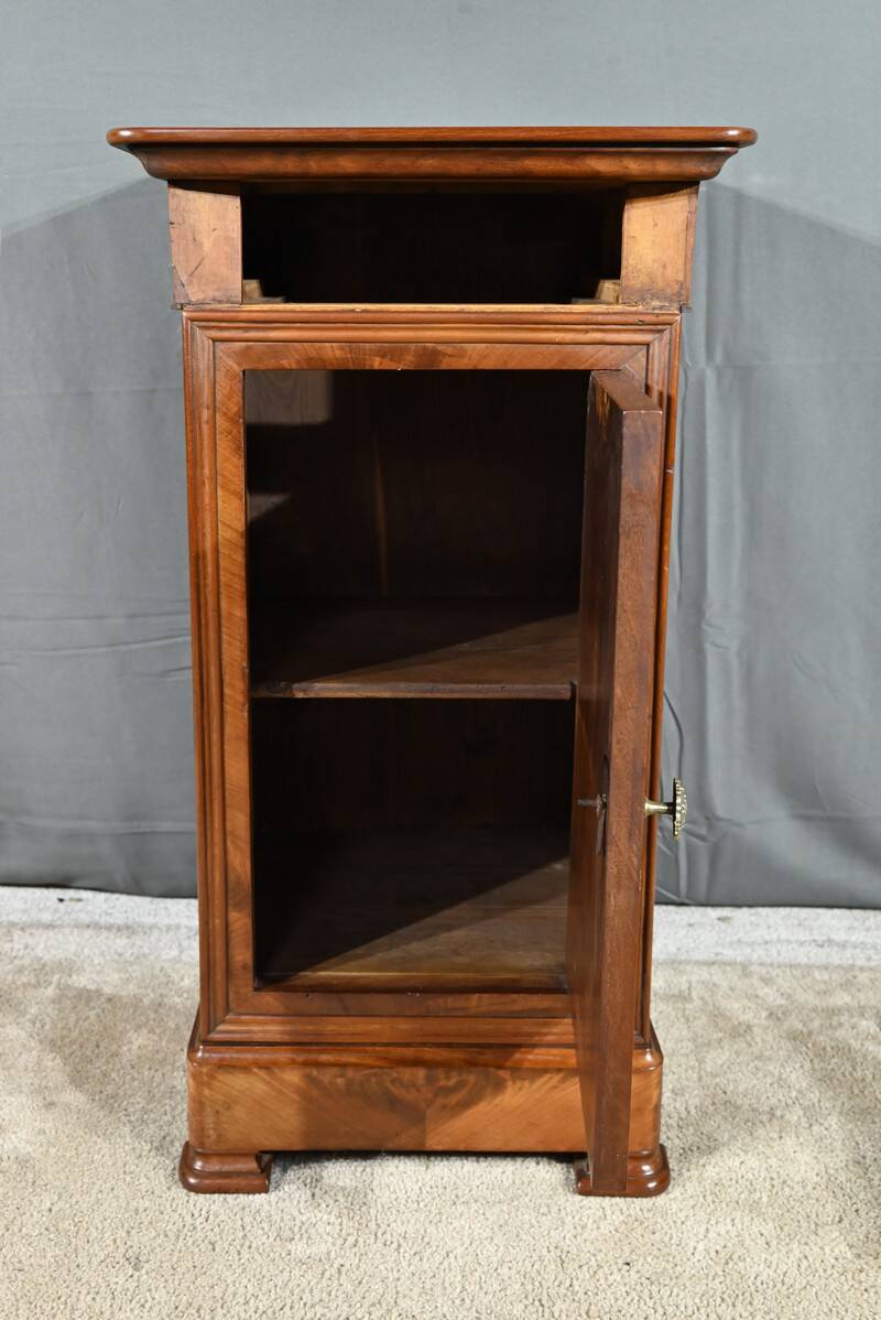 Mahogany Bedside Table, Restoration style – 2nd part 19th century