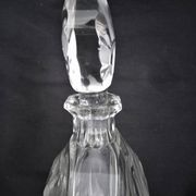 Large Art Deco crystal spirit decanter