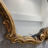 Vintage baroque style mirror, 84x43 cm