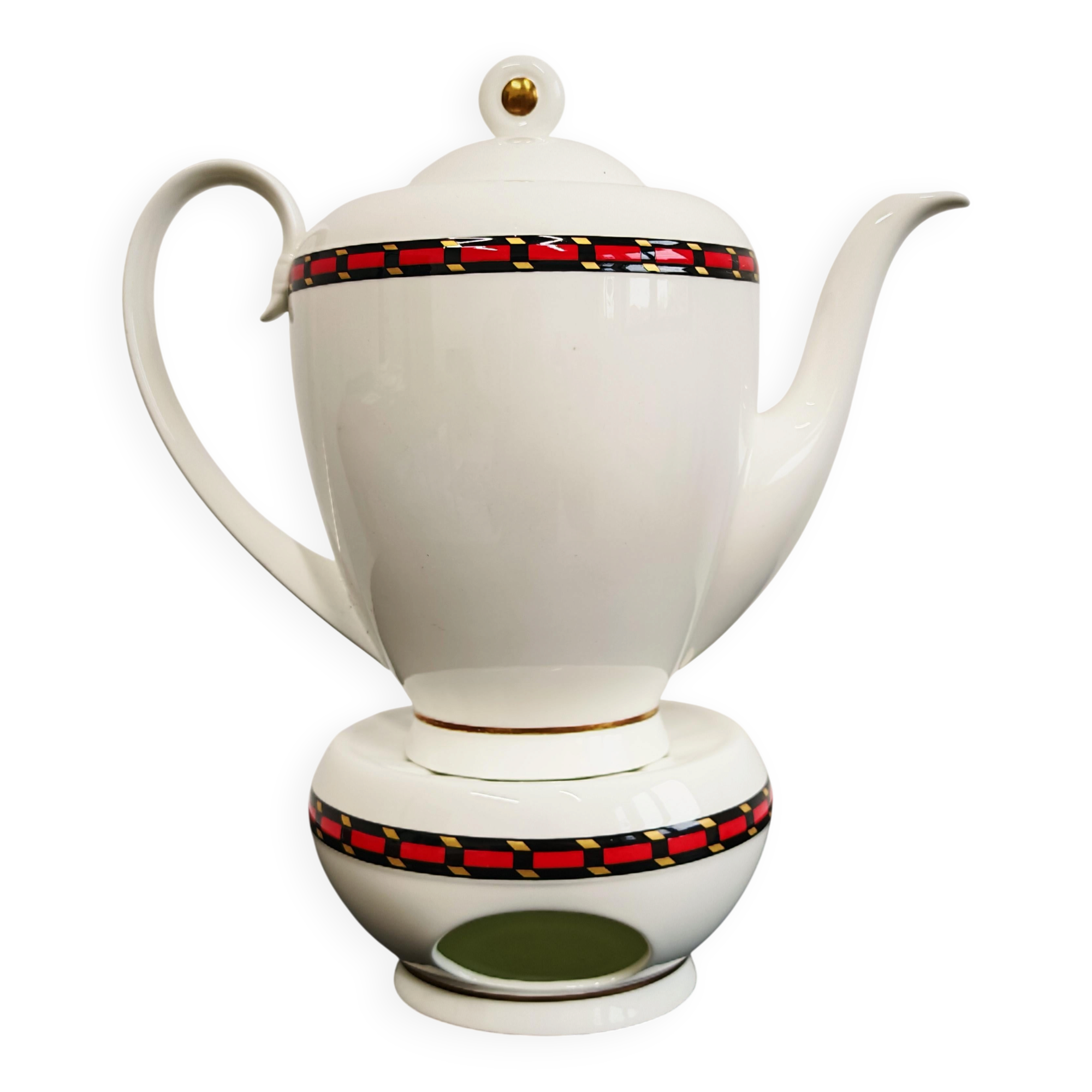 Fine porcelain tea service by Paloma Picasso for Villeroy & Boch.