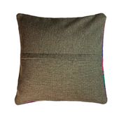 Housse de coussin kilim turc vintage, 40 x 40 cm