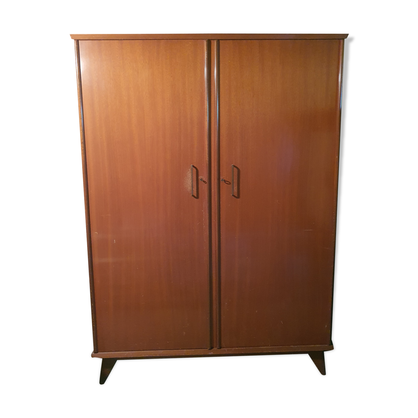 Large vintage wardrobe 2 doors