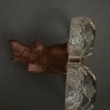 Pepper shaker with bear decoration Black Forest Black Forest early twentieth century