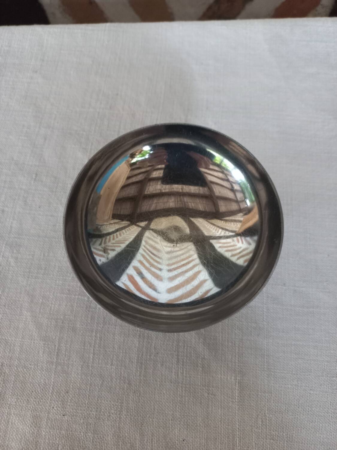 Set of 6 stainless steel ice cream cups