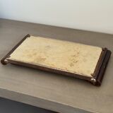 Mirror Plateau, Wood & Brutalist Metal Unsigned