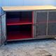 Old piece of trade furniture in industrial