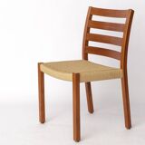 1 sur 2 Chaise Niels O. Møller Modèle 408 Teck Danemark Vintage Mid-Century