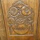 Art nouveau headboard