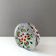 Mid Century Walther Glass Solifleur Vase, Op Art 60's