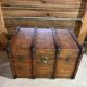Antique travel trunk